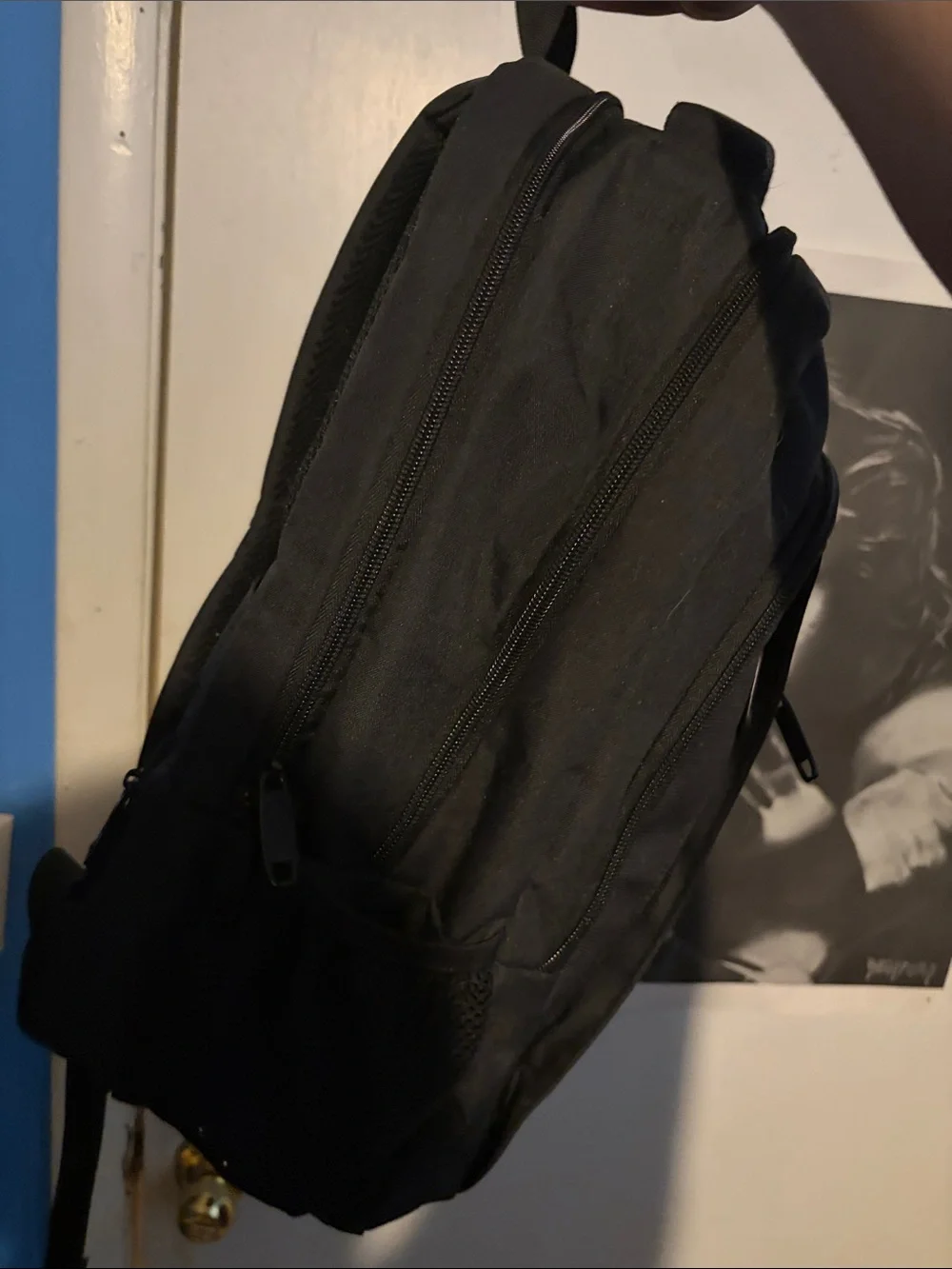 Men's Black Everyday Backpack – Sleek Daily Carry